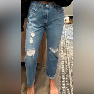 Levi's Classic Blue Denim Jeans